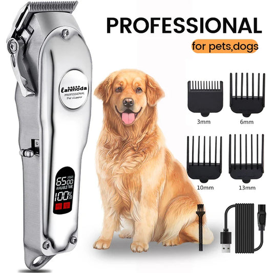 Keep Your Pets Looking Fresh with the LANMODA Professional Dog Hair Clipper
