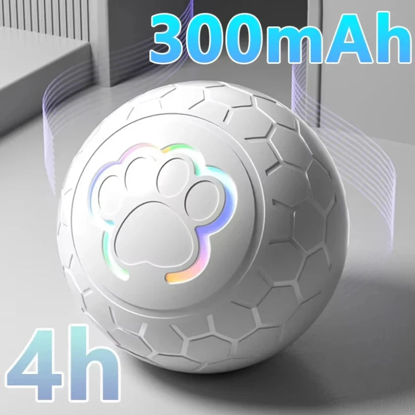 Smart  Toy Balldog ball automaticPet Toy Ball USB Automatic Bouncing Rolling Toy Ball With RGB Lights Puppy Cat Product