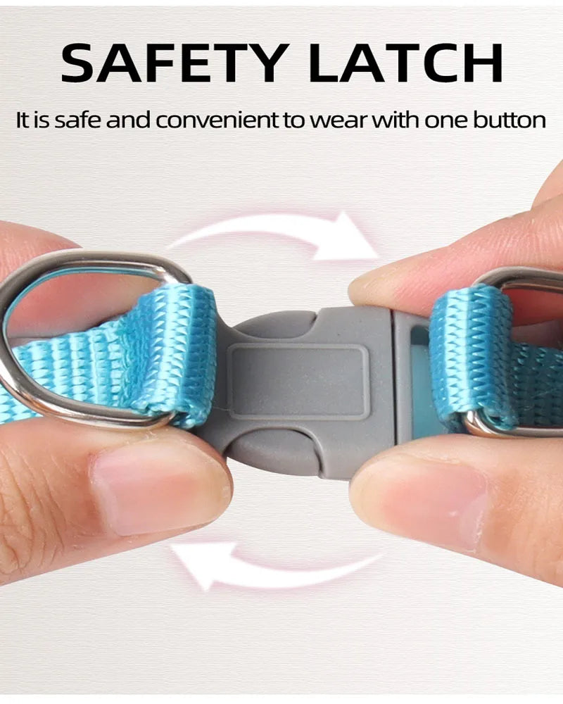 Dog Harness Leash Set for Small Medium Dog Cat Chest Strap Reflective Dog Clothes Vest Set Chihuahua Outdoor Walking Pet Supplie
