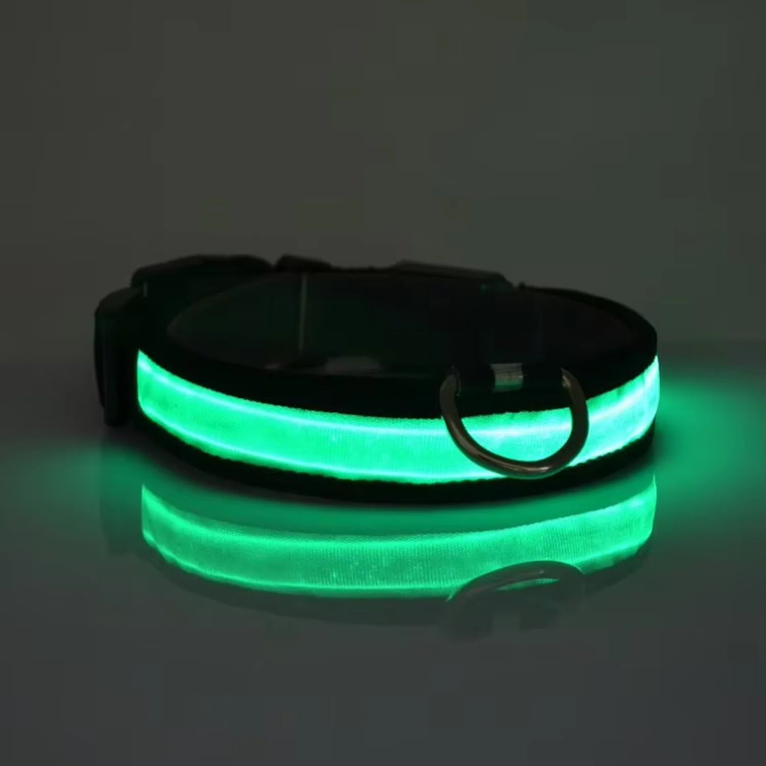 Waterproof  Light  Reflective Pet Adjustable Usb Type-C Recharge Luxury Led Luminous Collar For Dog