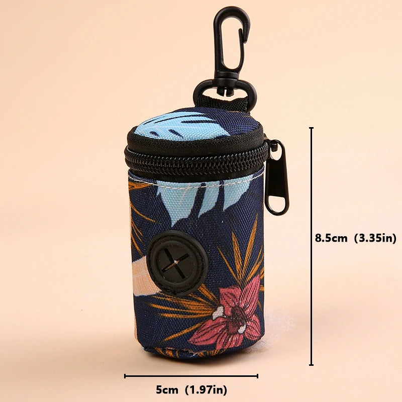 Pet feces bag can be hung with Portable Hanging with Buckle Dogs Waste Bagoutdoor pet training miscellaneous storage bag