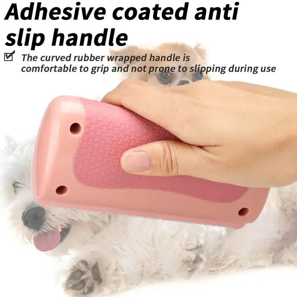 Professional Pet Deshedding Brush Multifunctional Pet Groom Brush Ergonomic Pet Groom Brush Dog Hair Remover Deshedding Tool