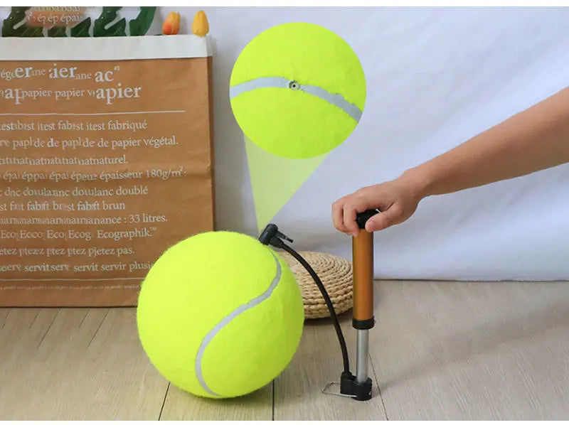 1 Pack 9.5 inch  Tennis Ball Large Dog Tennis Ball Pet Balls for Dogs for Outdoor/Indoor Sports Dog Gift Training Supplies