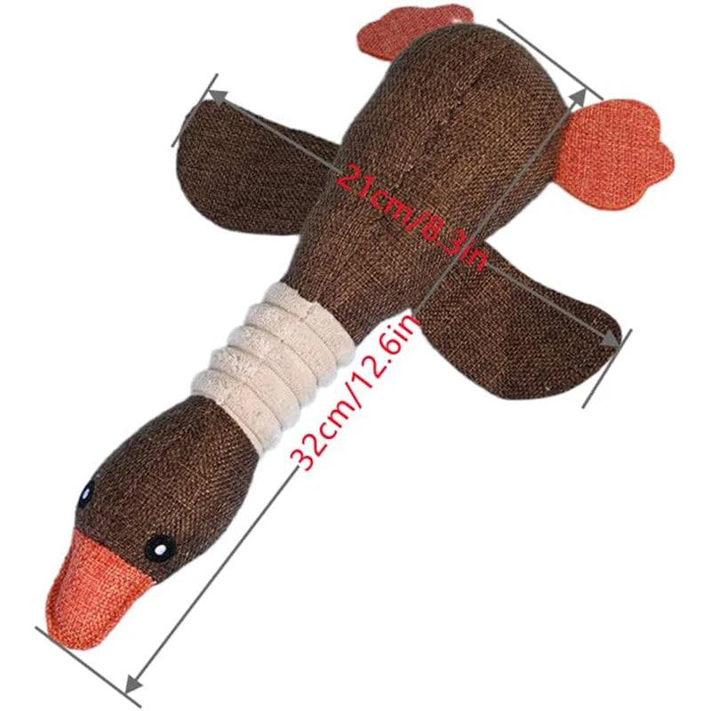 Pet Toys Wild Goose Resistant Squeaky Toys for Small Middle Large Dogs Chew Teeth Cleaning Toys Pet nteractive Training Supplies