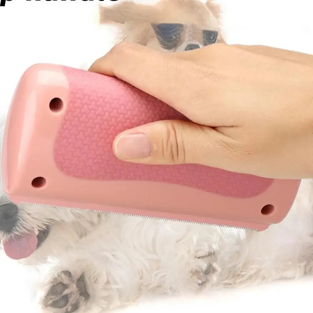 Professional Pet Deshedding Brush Multifunctional Pet Groom Brush Ergonomic Pet Groom Brush Dog Hair Remover Deshedding Tool