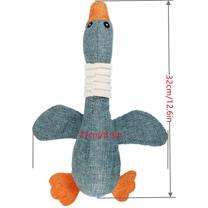 Pet Toys Wild Goose Resistant Squeaky Toys for Small Middle Large Dogs Chew Teeth Cleaning Toys Pet nteractive Training Supplies