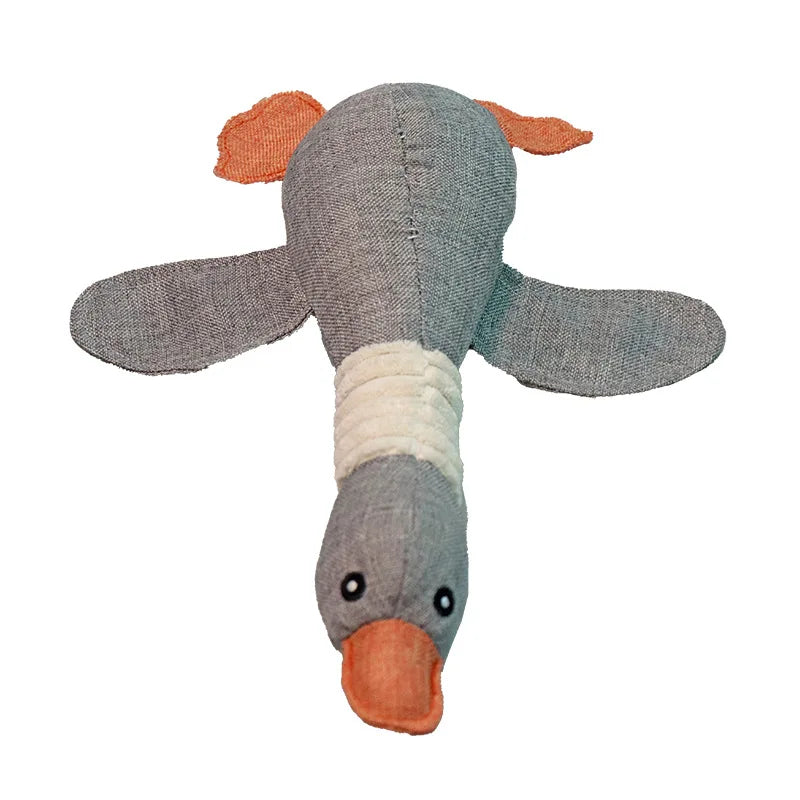 Pet Toys Wild Goose Resistant Squeaky Toys for Small Middle Large Dogs Chew Teeth Cleaning Toys Pet nteractive Training Supplies