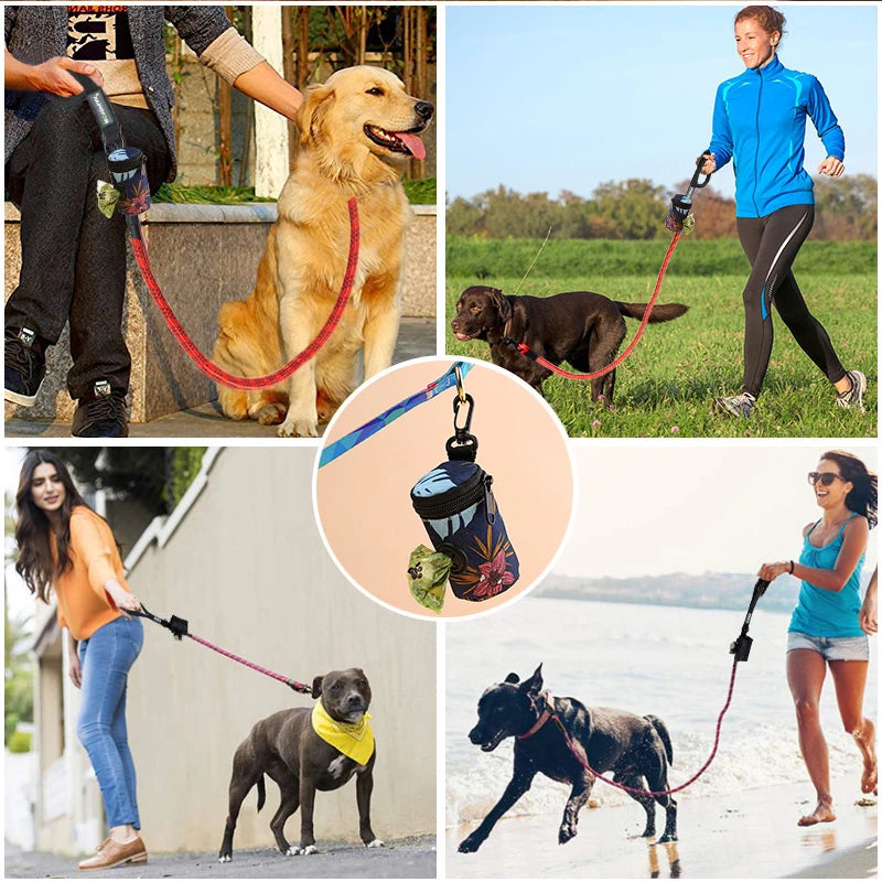 Pet feces bag can be hung with Portable Hanging with Buckle Dogs Waste Bagoutdoor pet training miscellaneous storage bag