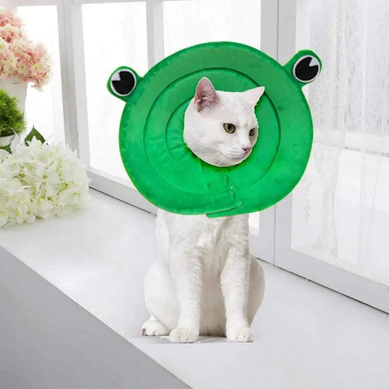 Dog Recovery Collars & Cones Soft Recovery Dog Cone Anti-Licking Elizabethan Collar Adjustable Neck Donut Protective Pet