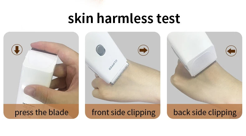 Pet grooming hospital kittensand puppies mute electric push clippers electric waterproof professional shaving haircutting talis