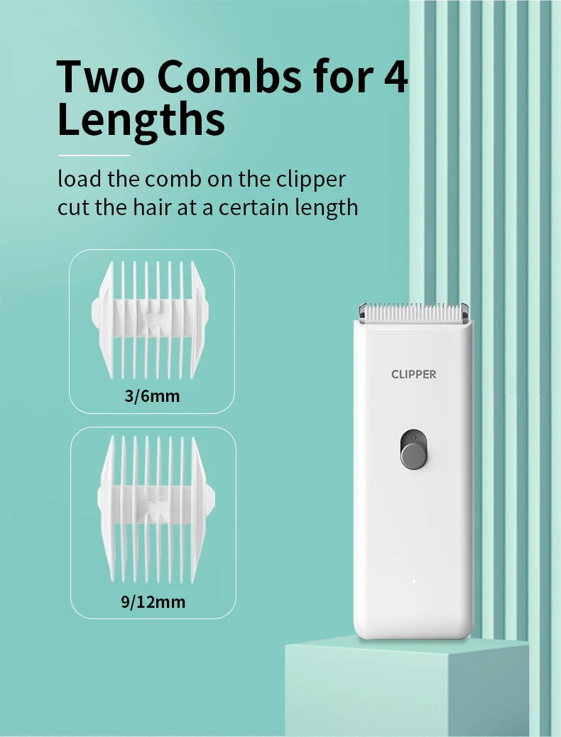 Pet grooming hospital kittensand puppies mute electric push clippers electric waterproof professional shaving haircutting talis