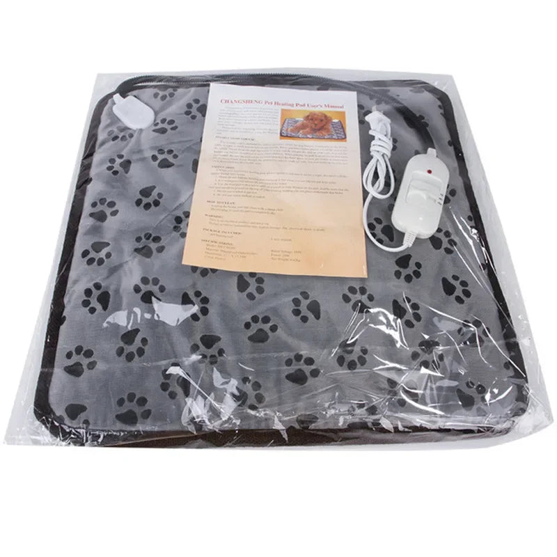 Pet Heated Mat – Adjustable Electric Heating Pad for Dogs