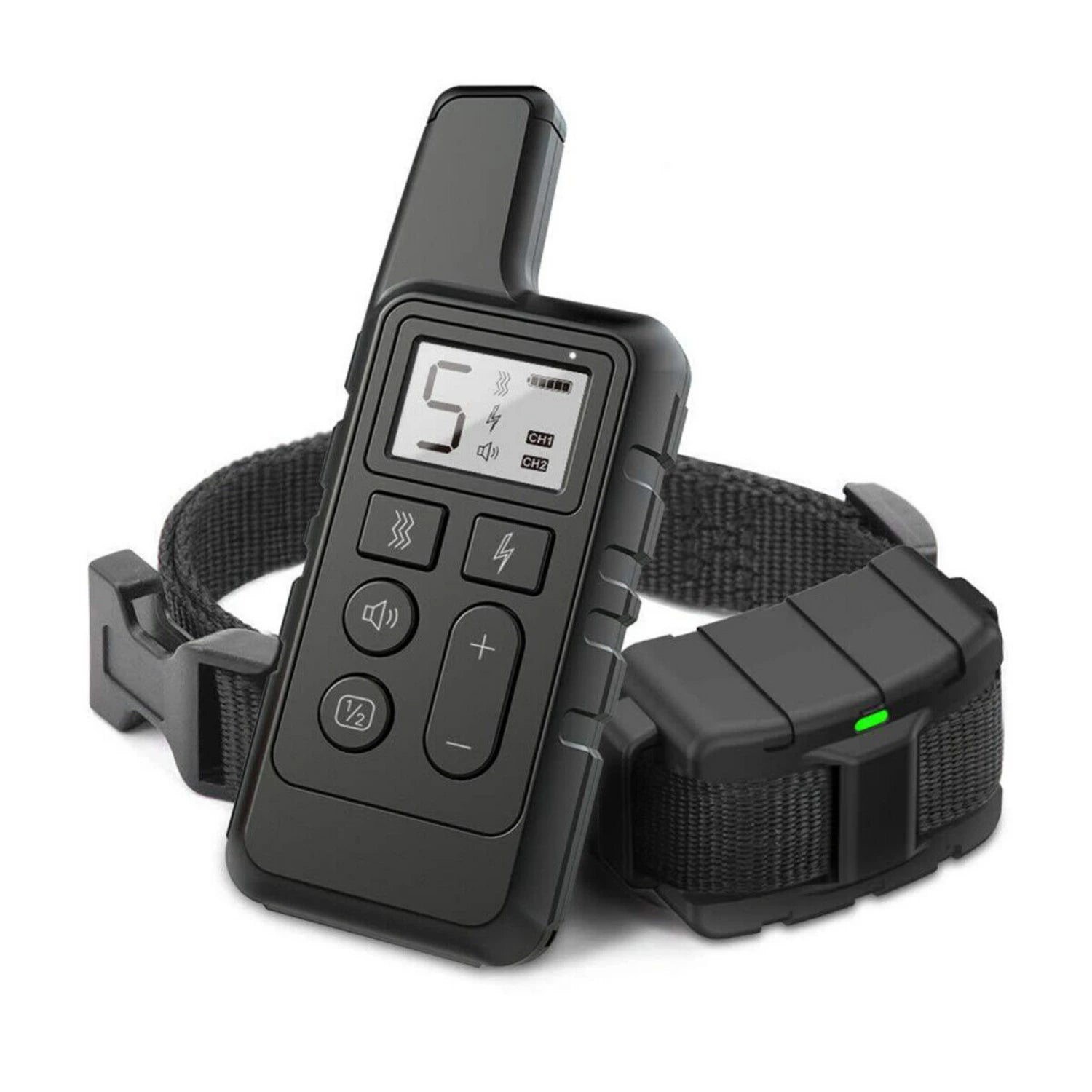 Efficient, Easy-to-Use Rechargeable Remote Pet Training Collar with Adjustable Shock and Vibration Settings for Effective Behavi