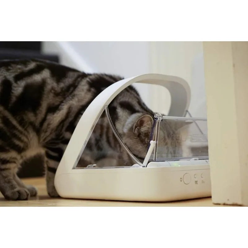 Microchip Pet Feeder - Selective-Automatic Pet Feeder Makes Meal Times Stress-Free, Suitable for Both Wet and Dry Food - MPF001