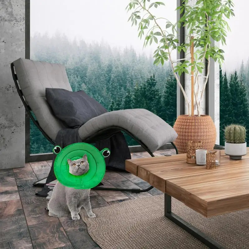 Dog Recovery Collars & Cones Soft Recovery Dog Cone Anti-Licking Elizabethan Collar Adjustable Neck Donut Protective Pet