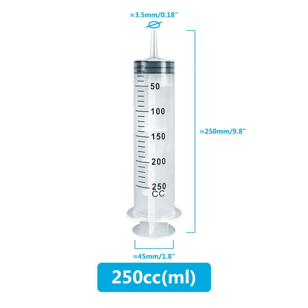 Large Capacity Reusable Syringe Pump – 100-550ml