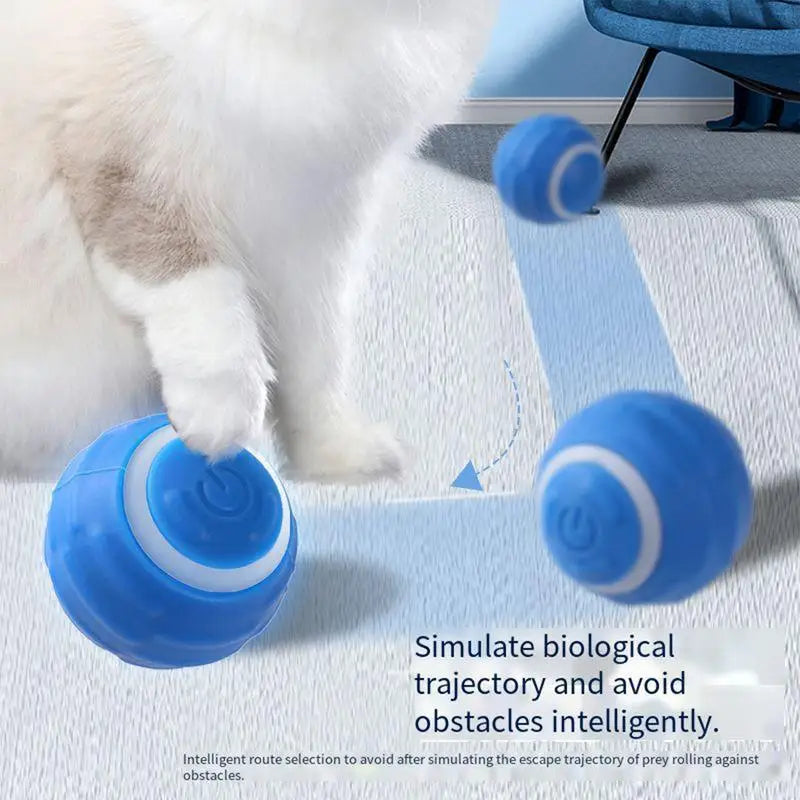 Interactive Fetch Dog Ball Smart Sensor Technology 360 Degree Scrolling Dog Toy Ball Fetch Dog Ball For Pet Dog Puppy Cat
