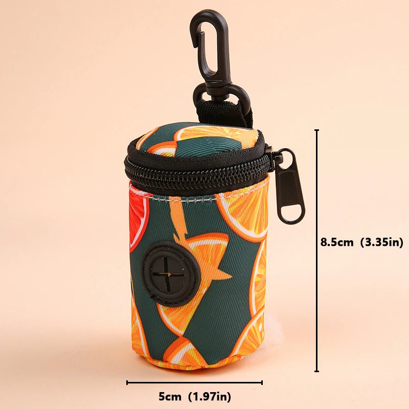 Pet feces bag can be hung with Portable Hanging with Buckle Dogs Waste Bagoutdoor pet training miscellaneous storage bag