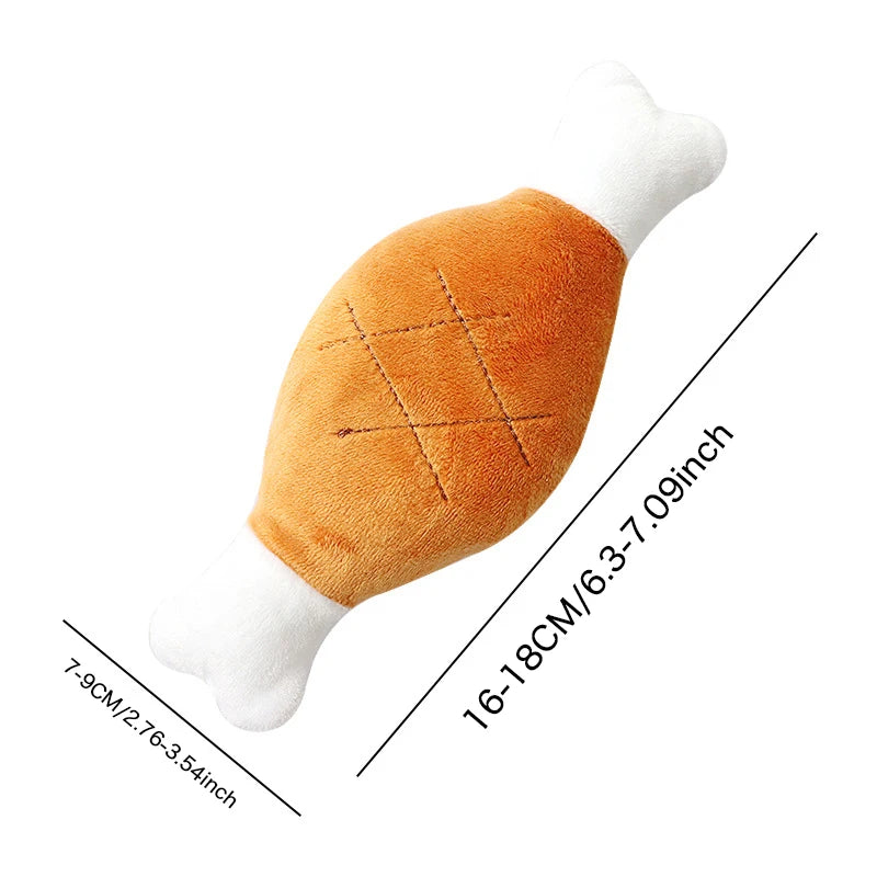 Pet Toys Wild Goose Resistant Squeaky Toys for Small Middle Large Dogs Chew Teeth Cleaning Toys Pet nteractive Training Supplies