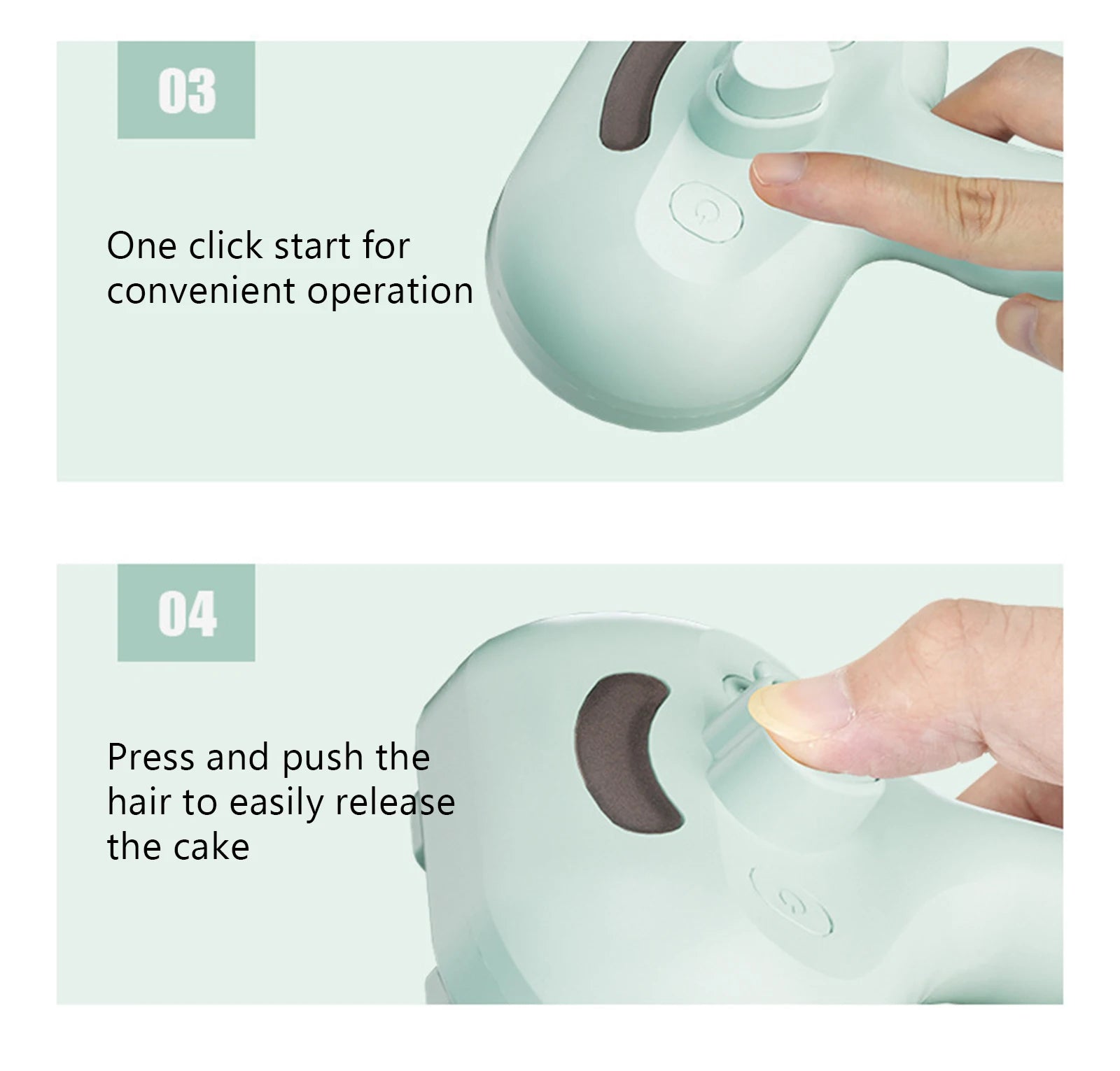 Dog Steam Comb Pet Massage Brush USB Charging Safe Round Head Soft Teeth Spray Hair Removal Comb Universal for Cats Dogs