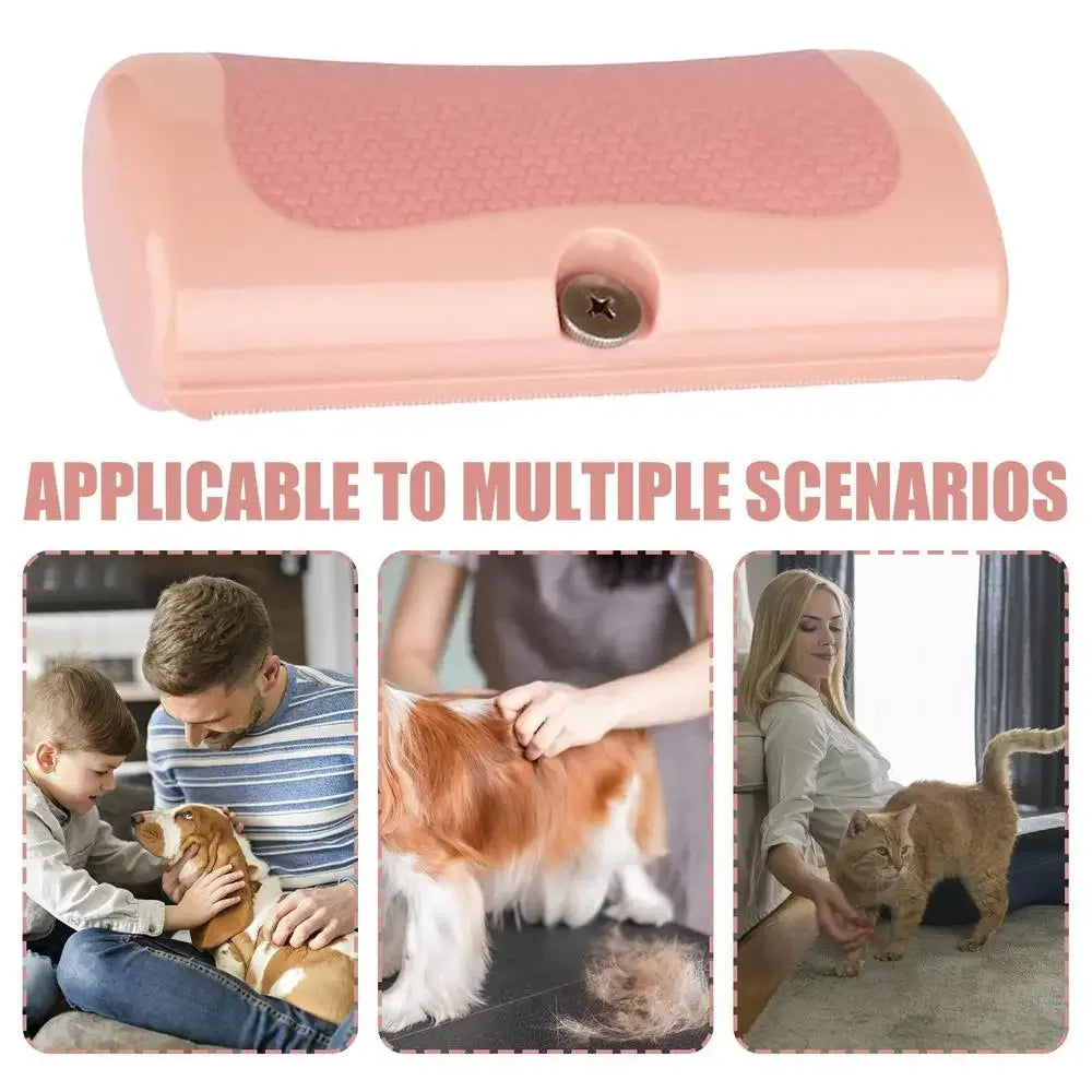 Professional Pet Deshedding Brush Multifunctional Pet Groom Brush Ergonomic Pet Groom Brush Dog Hair Remover Deshedding Tool