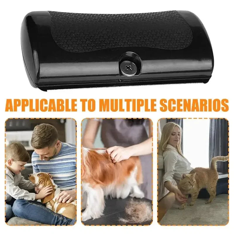Professional Pet Deshedding Brush Multifunctional Pet Groom Brush Ergonomic Pet Groom Brush Dog Hair Remover Deshedding Tool