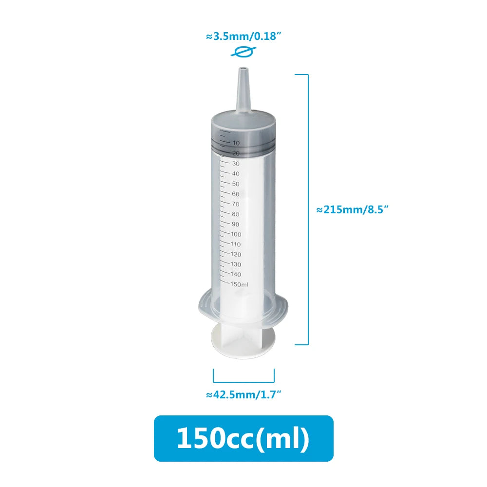 Large Capacity Reusable Syringe Pump – 100-550ml