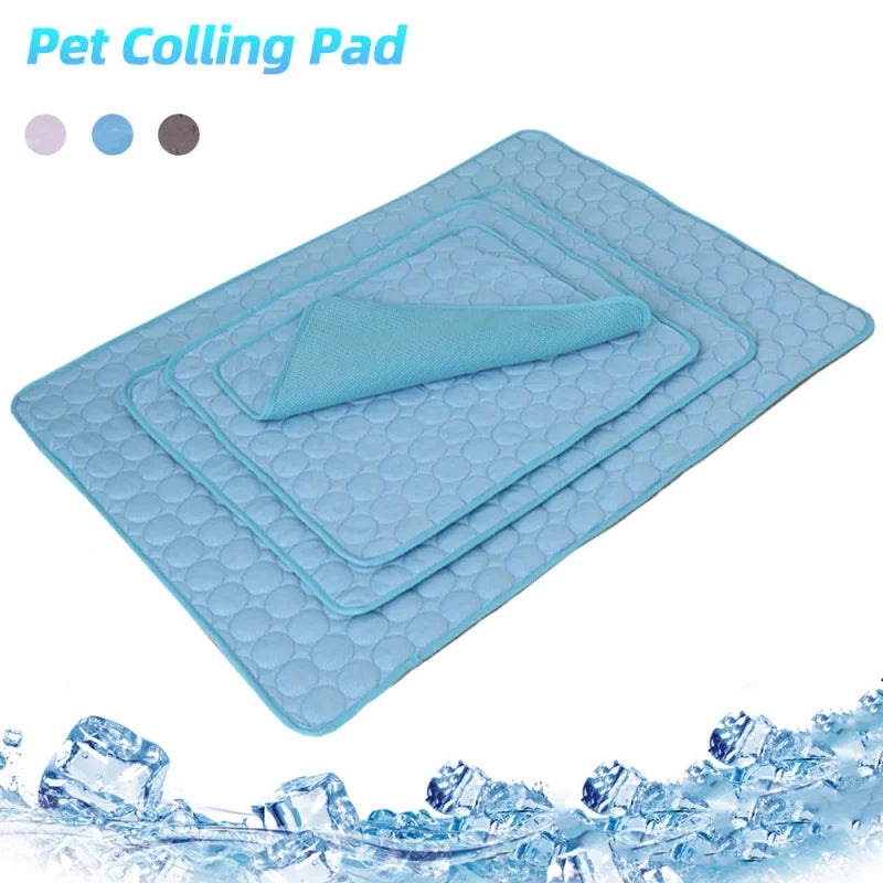 Summer Pet Dog Cooling Mat  Cold Bed Extra Large For Small Big Dogs Pet Accessories Cat Durable Blanket Sofa Cat Ice Pad Blanket