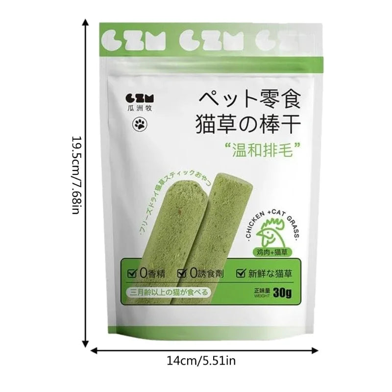 Cat Grass Chew & Teeth Cleaner