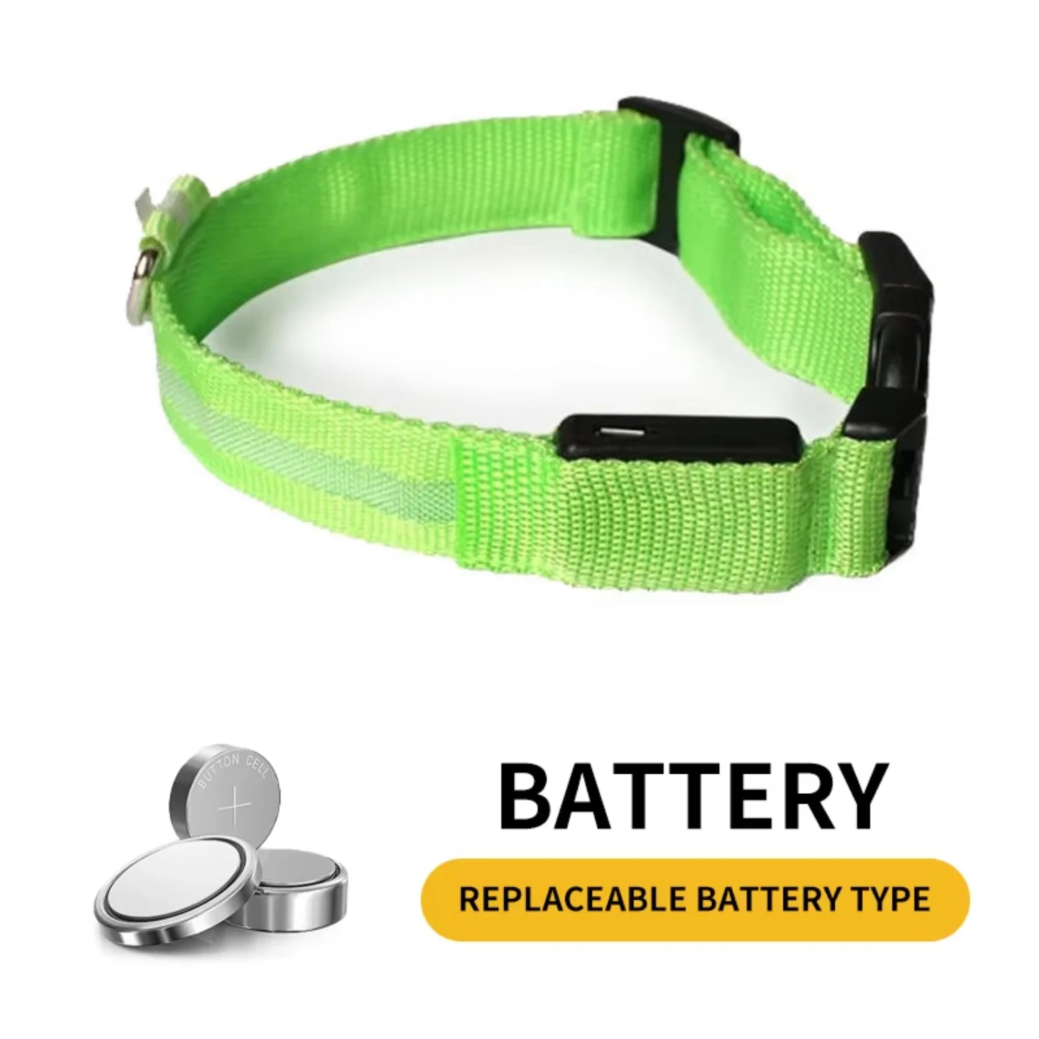Waterproof  Light  Reflective Pet Adjustable Usb Type-C Recharge Luxury Led Luminous Collar For Dog