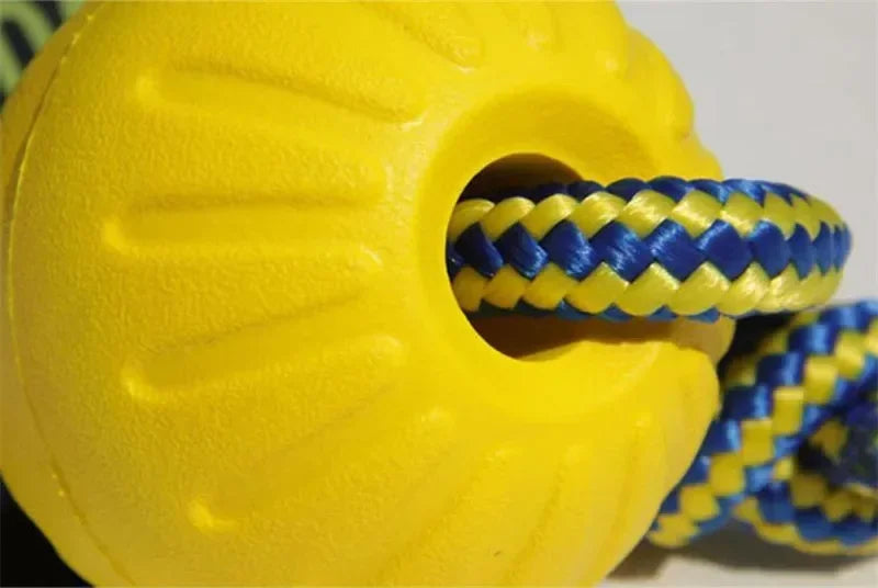 Indestructible Chew-Resistant Dog Ball Toy
