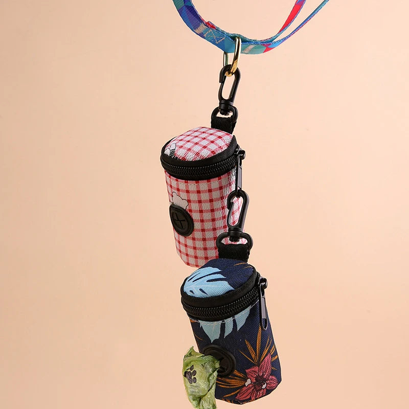 Pet feces bag can be hung with Portable Hanging with Buckle Dogs Waste Bagoutdoor pet training miscellaneous storage bag