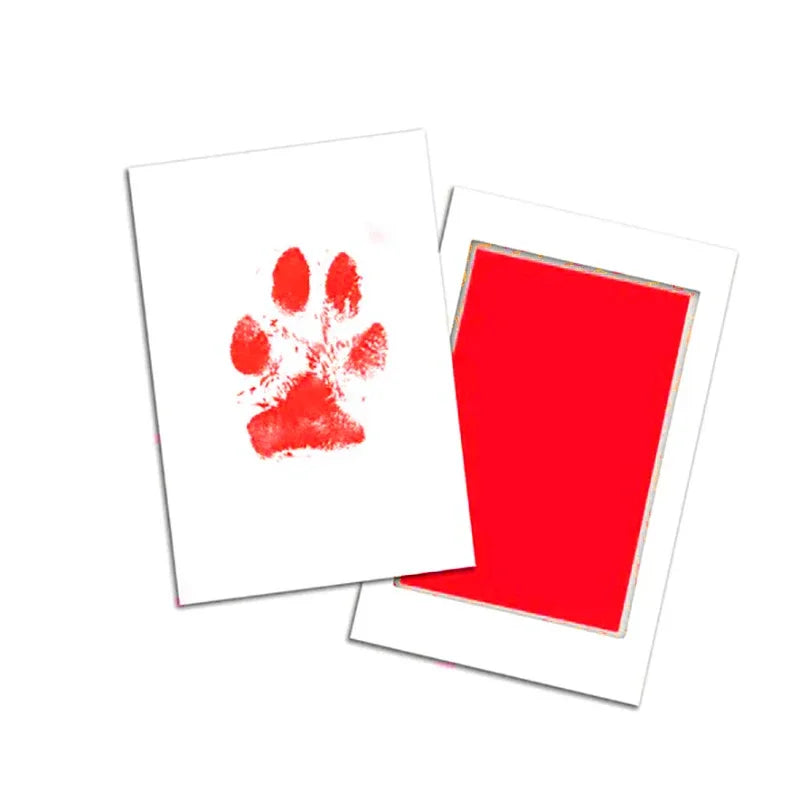 Cat Dog Paw Print Ink Kit Pad Safe Non-toxic Easy DIY Clean Touch Inkless Pet Souvenir