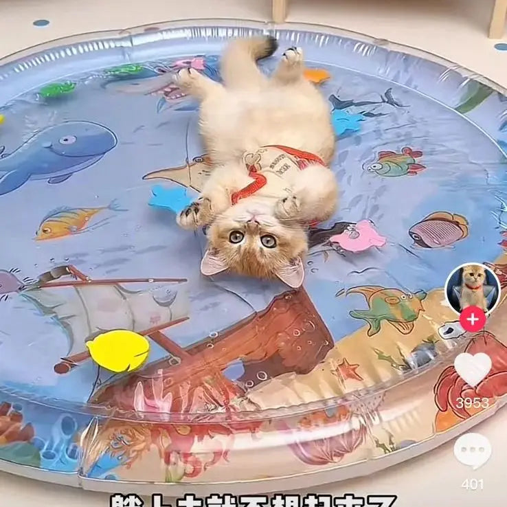 Water Ice Cushion Summer Pet Nest Cat Nest Dog Nest Large -Blum Ice Fun Interesting Summer Summer Cold Ice Cushion