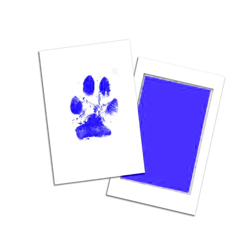 Cat Dog Paw Print Ink Kit Pad Safe Non-toxic Easy DIY Clean Touch Inkless Pet Souvenir