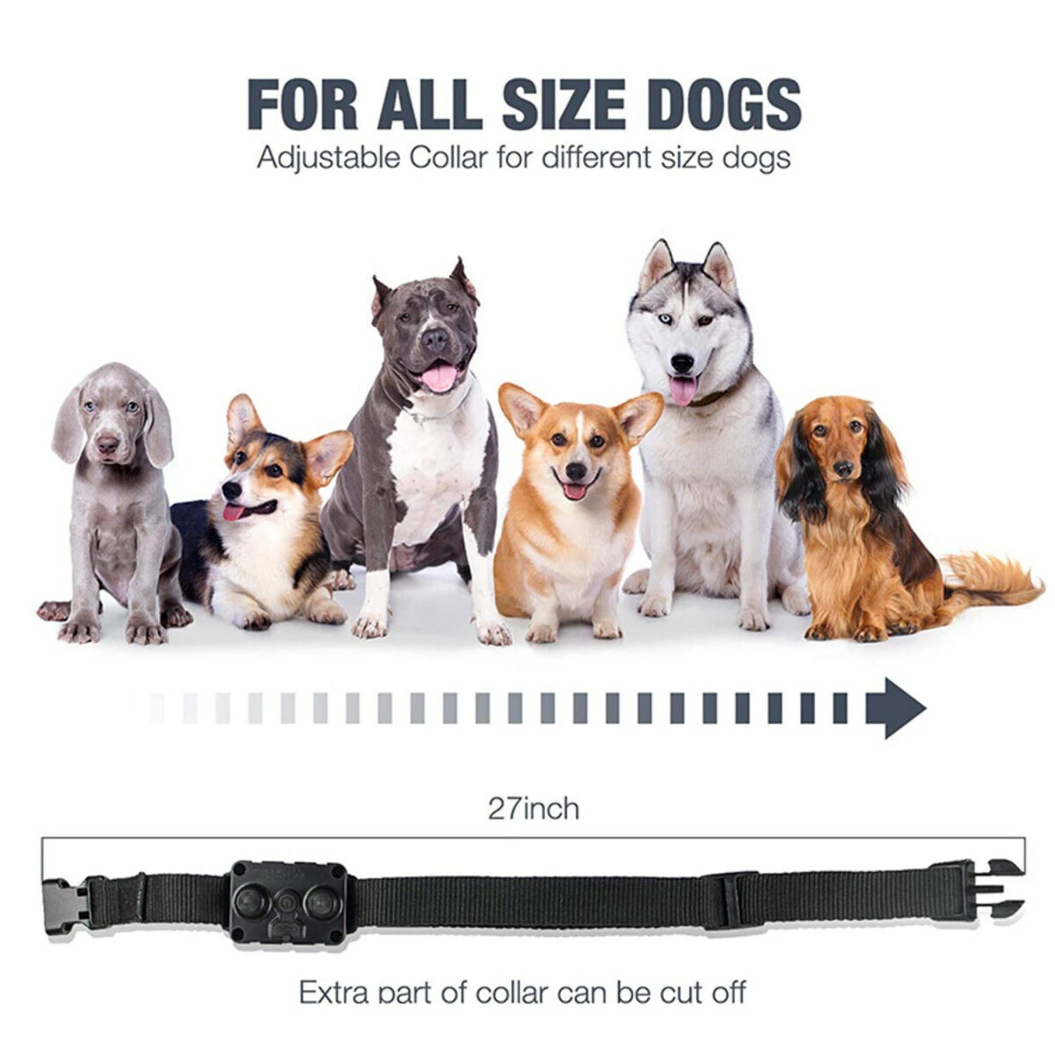 Efficient, Easy-to-Use Rechargeable Remote Pet Training Collar with Adjustable Shock and Vibration Settings for Effective Behavi