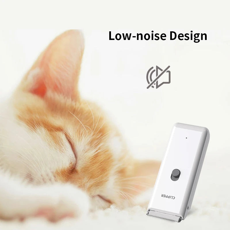 Pet grooming hospital kittensand puppies mute electric push clippers electric waterproof professional shaving haircutting talis