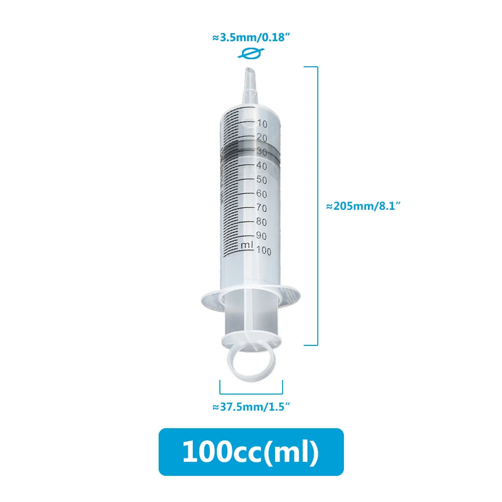 Large Capacity Reusable Syringe Pump – 100-550ml