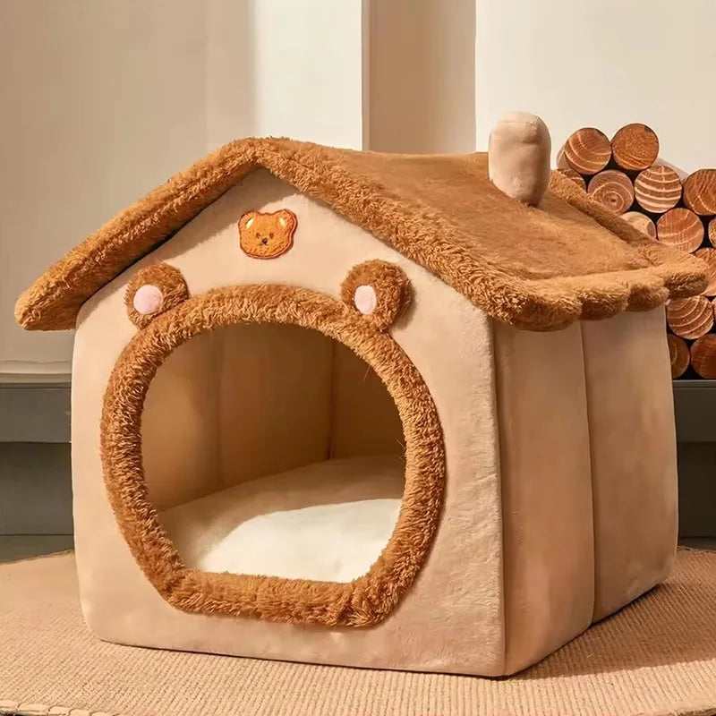 Foldable Washable Pet House & Bed