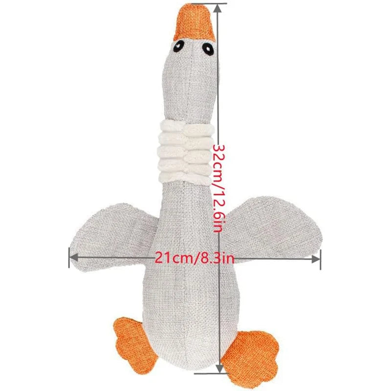 Pet Toys Wild Goose Resistant Squeaky Toys for Small Middle Large Dogs Chew Teeth Cleaning Toys Pet nteractive Training Supplies