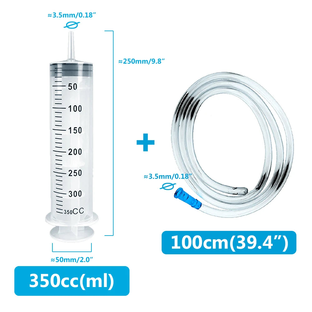 Large Capacity Reusable Syringe Pump – 100-550ml