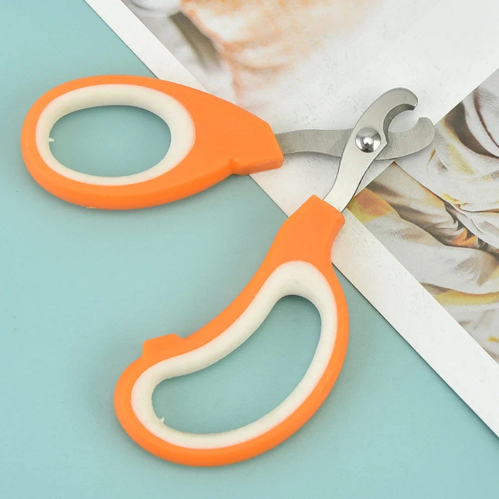 Professional Cat Nail Clippers Half Moon Nail Scissors for Cat Dog Stainless Steel kitten Puppy Claws Cutter Pet Nail Clippers