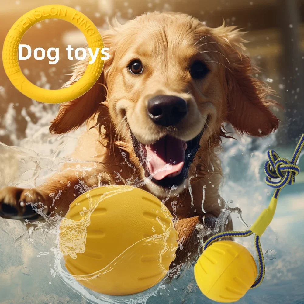 Indestructible Chew-Resistant Dog Ball Toy