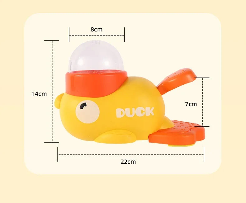 Yellow Duck Interactive Dog & Cat Treat Dispenser