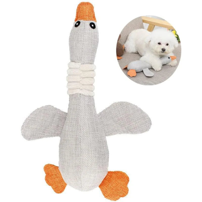 Pet Toys Wild Goose Resistant Squeaky Toys for Small Middle Large Dogs Chew Teeth Cleaning Toys Pet nteractive Training Supplies