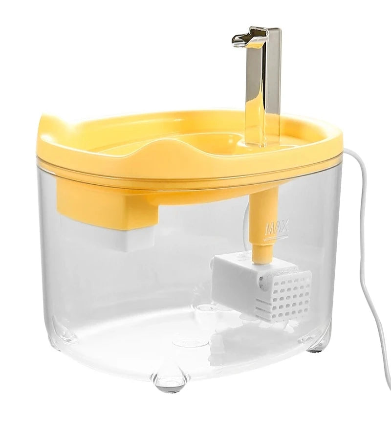 Automatic Cat Water Fountain with Filter | Silent Circulating Pet Water Dispenser | Anti-Dry Burning