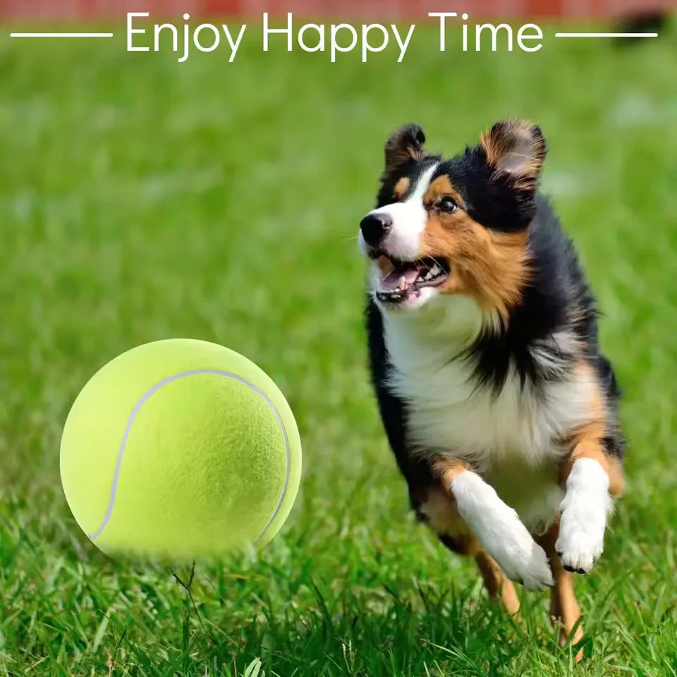 1 Pack 9.5 inch  Tennis Ball Large Dog Tennis Ball Pet Balls for Dogs for Outdoor/Indoor Sports Dog Gift Training Supplies