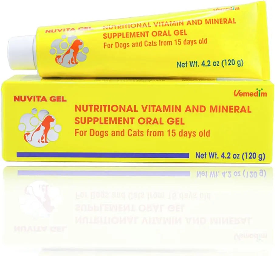 Premium Nutritional and Vitamin Gel for Dogs and Cats - Enhance Health, Boost Appetite, and Energize! Suitable for All Breeds an