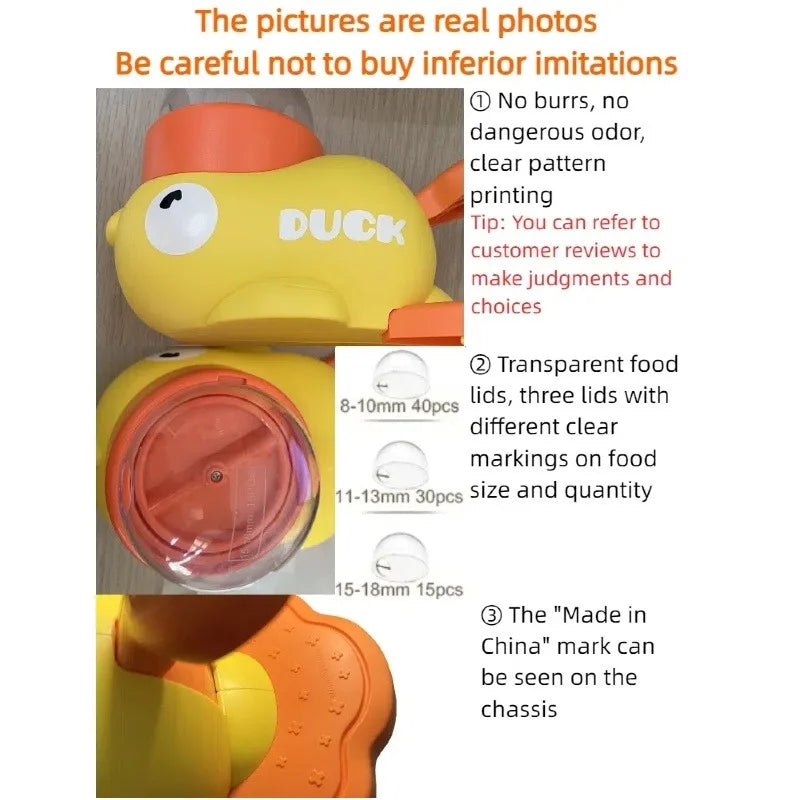 Yellow Duck Interactive Dog & Cat Treat Dispenser