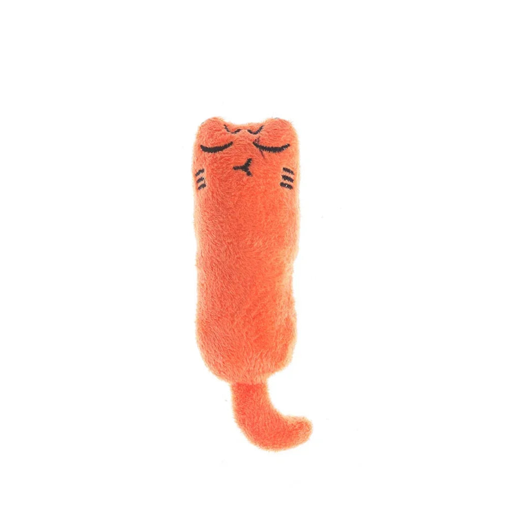 Plush Catnip Thumb Chew Toy